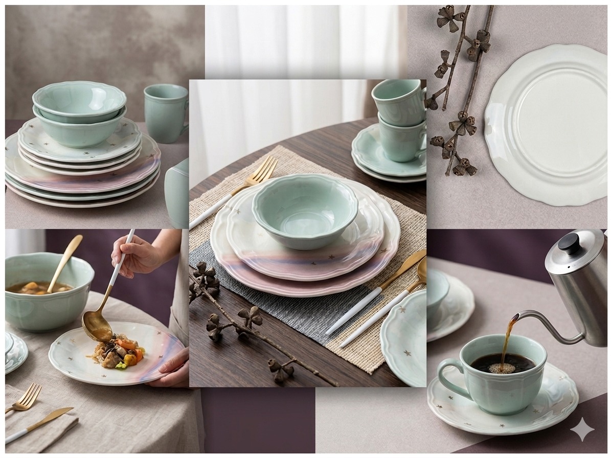 Dinner Set Borsar 30-piece PRS10 71 Folia Digital
