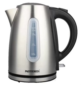 MEDIA TECH Kettle 1.7 L, Stainless MT-KDS001