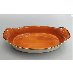 Danny Home oval porcelain casserole CZT03-47

