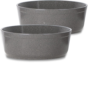 Granite tray set Top Chef gray (26 cm tray - 30 cm tray)

