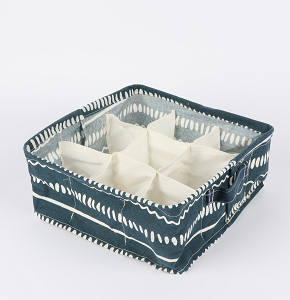 Square Foldable Fabric Organizer for Storage and Organization Practical Lightweight and Space-Saving for Home Use