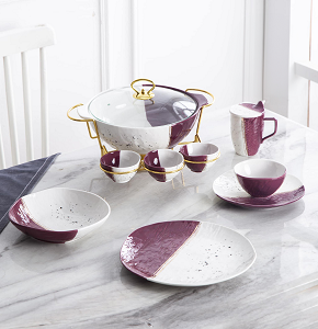 Porcelain tableware Dinner Set Coup 42 pcs.