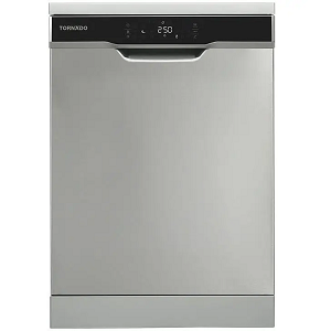 TORNADO Dishwasher 12 Places 60 cm 8 Programs Inox TDV-FN128COX