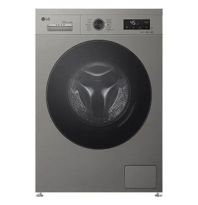 LG Washing Machine Front Load 8KG, Silver - F4Y2TYGYP
