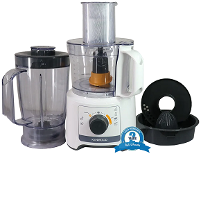 Kenwood Food Processor MultiPro Compact, 800W, 2.1 Liters, White, FDP31.270WH