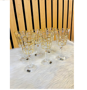 1640 طقم كاس تو ام 6 قطع إتنا مكعبات حشو