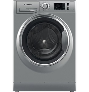 ARISTON WASHING MACHINE 9 KG 1400 RPM DIGITAL SLIVER - NLM11946SCAEX-1