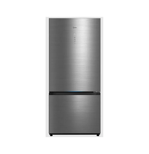 Midea Refrigerator 680L Bottom Freezer with Quattro Inverter Technology, Silver - MDRB905FIN46D