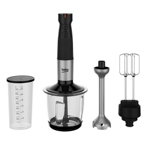 BEKO HAND BLENDER WITH ATTACHMENTS, 1 LITER, 750W BLACK HBA 81762 BX
