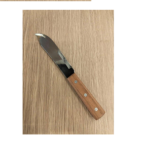 TRAMONTINA Butcher Knife 6 Inch Stainless Steel Wooden Handle