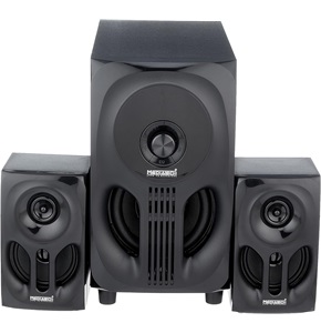 Media Tech  Sub Woofer, 3 Pieces - Black, MT-330