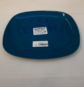  Dinner Plate 26*26 Teal

