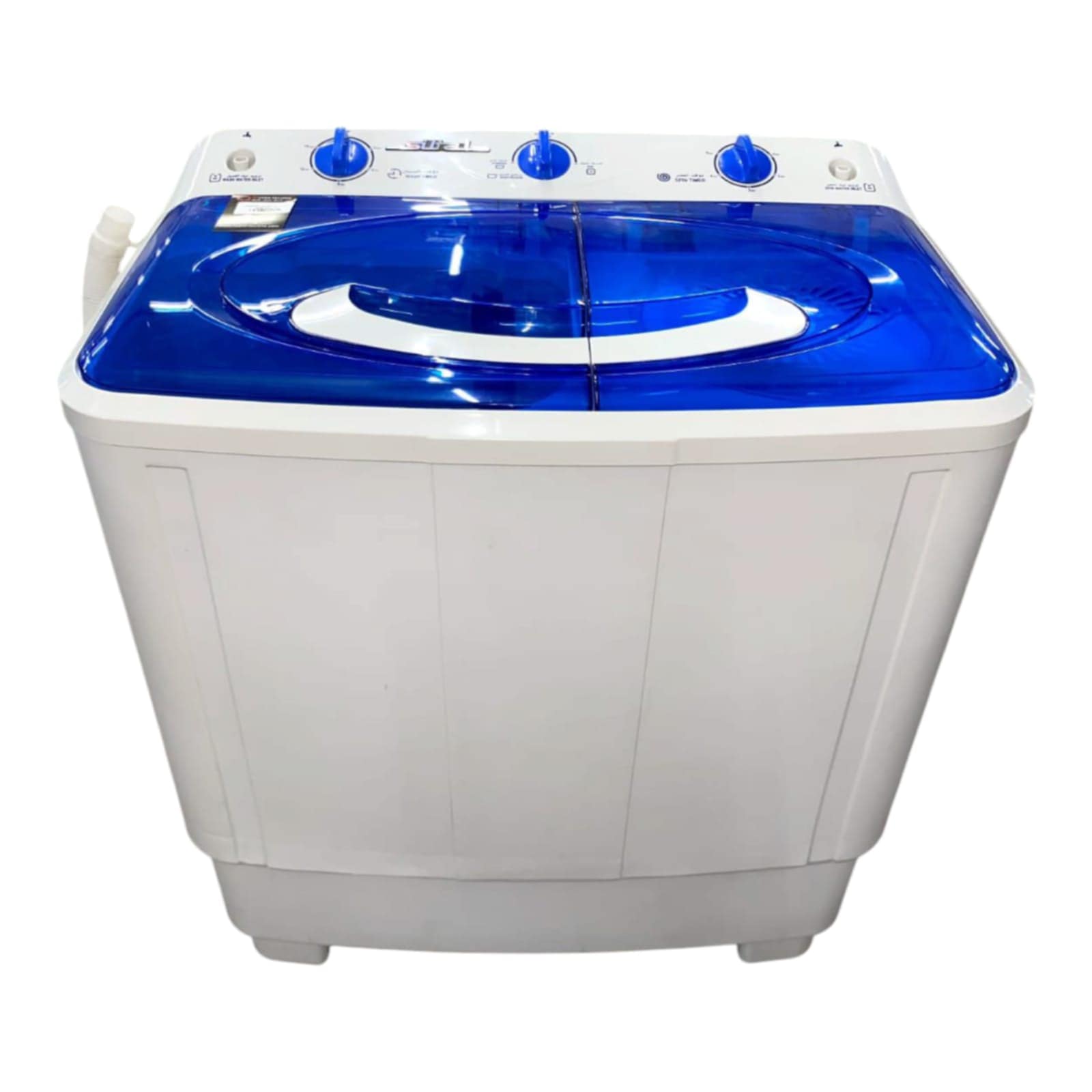 SILTAL Washing Machine Half‑Automatic 7 kg , white - WM07FW
