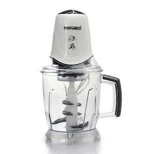 Media Tech chopper 700W 1.5L stainless steel blades - black & white - MTCR20-B