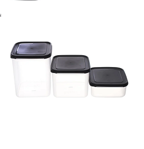 Aksa Ware pantry set 3 pcs legume storage containers 1.1L
