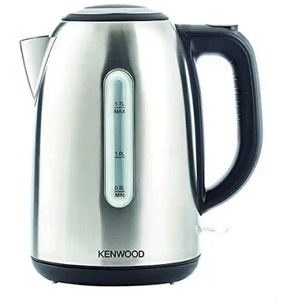 Kenwood Electric Kettle, 1.7 Liters, 2200 Watts, Stainless Steel, Model ZJM01.AOBK