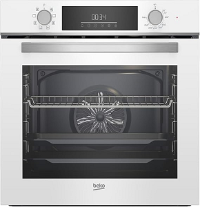 BEKO Oven, Built-in Electric Digital with Grill 72 Liters 60 cm White - BBIM17300WD
