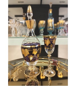 Sherbat Set Kriz Plus – Hand-Embellished, 7 Pieces
