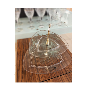 2M triangle tree filling 2 tier carrier with stand

