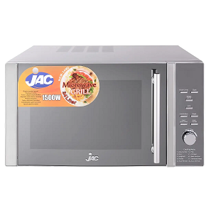 Jac Microwave With Grill, 34 Liter, 1500 Watt - Silver - NGM-34M2
