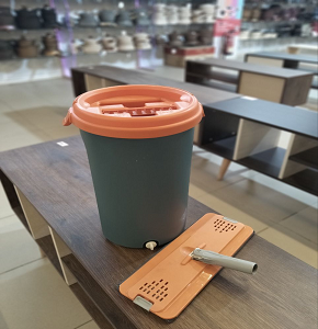 Home Care Flat Mop Bucket, Round, Lux Colors, 38-17