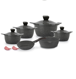 ماستر طقم جرانيت 14ق (ح18-20-24-28- م24-ص ف26-4ق ماسك) ويف