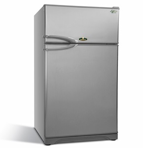 Kiriazi Refrigerator Solitaire Premiere NoFrost, 370L 2Doors,Silver - KH370LNS