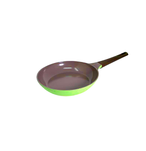 Aboud Cooking - 28 cm Diecast Wok BlackGray Granite