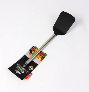 Wellmes Silicone Turner (Spatula) with Stainless Steel Handle
