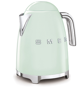 Smeg kettle 1.7L stainless steel 2400 watt pastel green international warranty KLF03PGEU-IG

