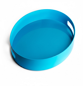 Home Plus Melamine Oval Serving Tray 45 cm – Turquoise 6222019243603

