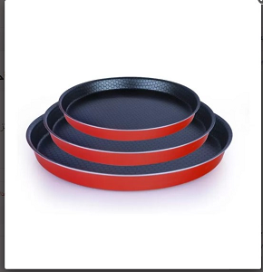 Trueval Pizza Pan Set (24 - 26 - 30) 3 pieces 6222013219574