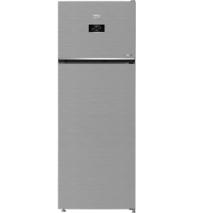 Beko Refrigerator, 406 Liters, Digital, Inverter, Stainless - RDNE455M20XBIDS
