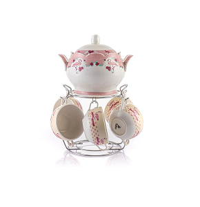 Soup mug set 2006 with bowl Floral
