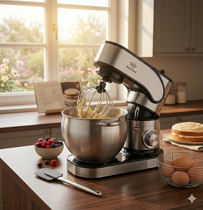 BLACK STONE Stand Mixer 10.5L, 2200W, Stainless SC-613