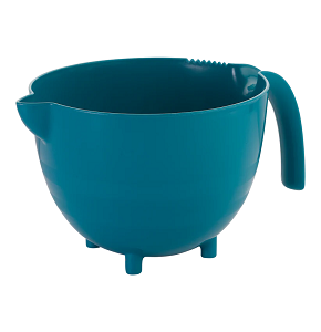 Petroleum-colored Mixing Bowl with Handle