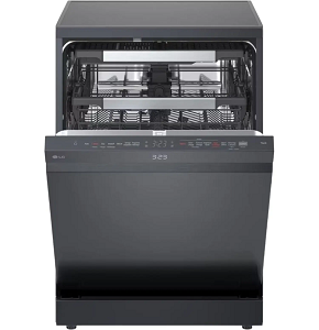 LG DISH WASHING MACHINE 14 PLACES BLACK QuadWash DFC287HMS