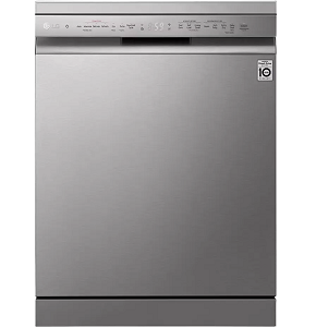 LG Dishwasher 14 Places 10 Programs, Silver - DFC532FPE