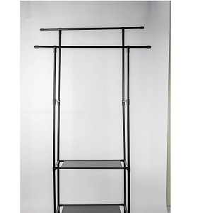 Clothes stand with wheels
