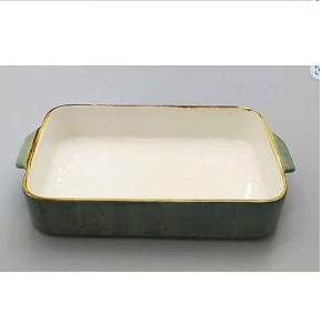 Danny Home rectangular porcelain casserole CZT04-37
