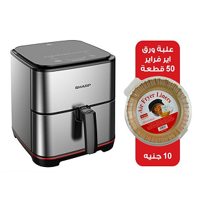 KF-AF70RT-ES2 SHARP AirFryer 1650Wat7L Stainless