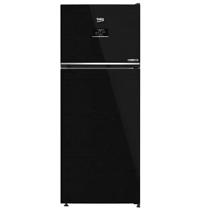 Beko Refrigerator, 367L, No-Frost, Digital, Black - RDNE420K02DXITEGB