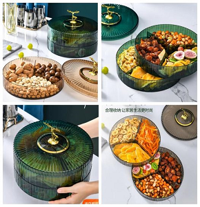 Acrylic Snack Box Gazelle 2-Tier (abdo-J-621) 710621
