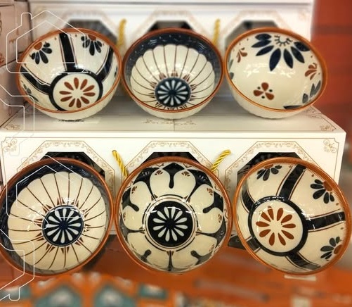 Andalusi Bowls Set Woodtula 6 pieces Gift Bag EE-140 V2
