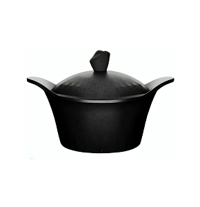 Die-cast pot size 24, Homie Blast black.
