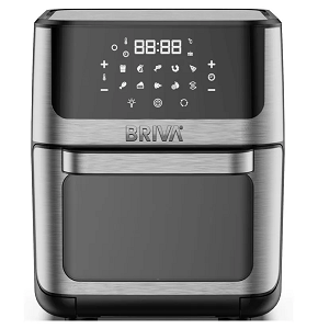BRIVA AIRFRYER DIGITAL 12L, Digital Air Fryer, 12L, Black - 50015
