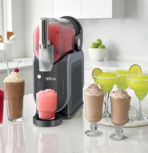 NINJA ICED DRINKS MAKER MACHINE 2.5 LITER 2500 WATT BLACK INTERNATIONAL WARRANTY FS301-IG