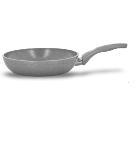Top Chef granite frying pan round size 22 gray



