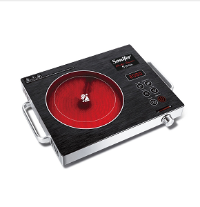 Sonifer Electric Burner, Ceramic, Digital, 2000W, Black SF-3043