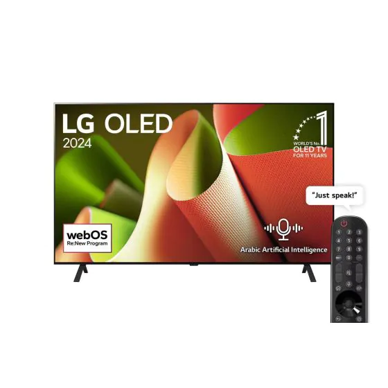 LG TV 77-inch Smart OLED screen with built-in receiver OLED77B46LA.AFU
